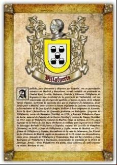 Apellido Villafuerte / Origen Historia Y Heráldica De Los Linajes Y Ap
