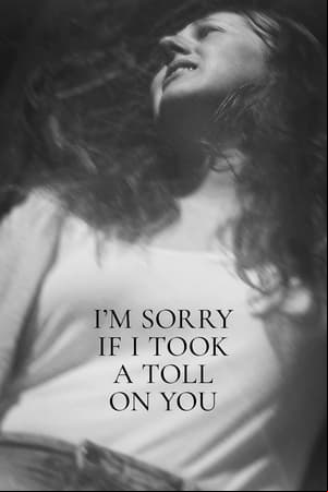Im Sorry If I Took a Toll on You