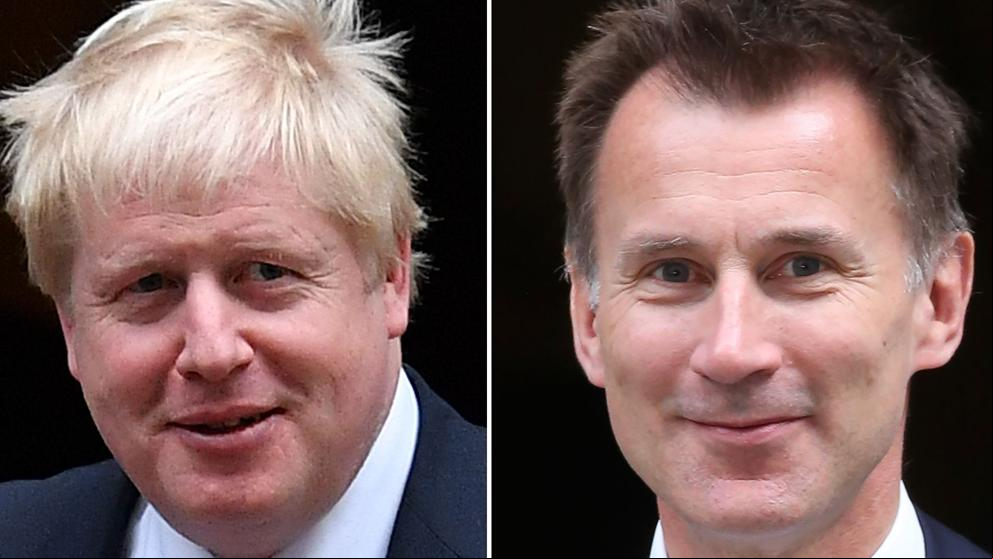 Jeremy Hunt se enfrentará a Boris Johnson por el liderazgo ‘tory’