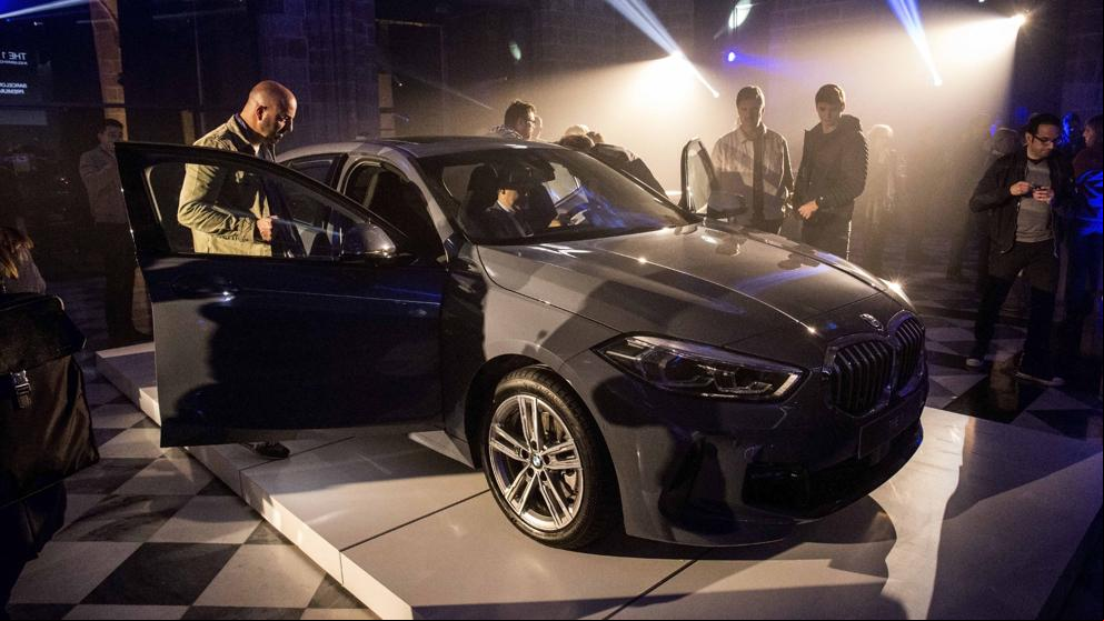 Exclusiva fiesta en Barcelona para presentar el nuevo BMW Serie 1