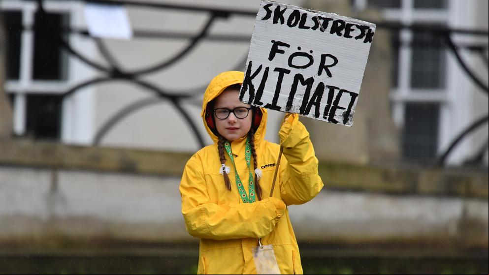 En directo: Greta Thunberg participa en una protesta por el clima en Bristol, Reino Unido